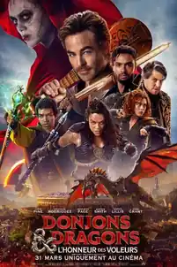 Dungeons and Dragons Honor Among Thieves fantasy adventure poster artwork