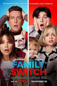Family Switch family comedy poster artwork